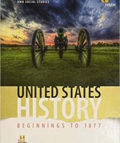 2018 United States History: Beginnings to 1877 Student Edition