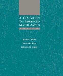 A Transition to Advanced Mathematics 8th Edition
