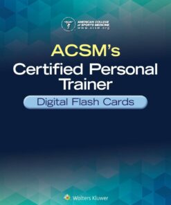 ACSM's Certified Personal Trainer Digital Flash Cards