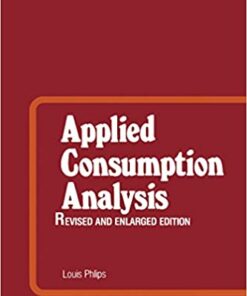 Applied Consumption Analysis: Advanced Textbooks in Economics