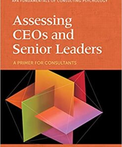 Assessing CEOs and Senior Leaders A Primer for Consultants