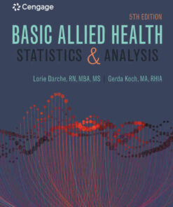 Basic Allied Health Statistics and Analysis 5th Edition