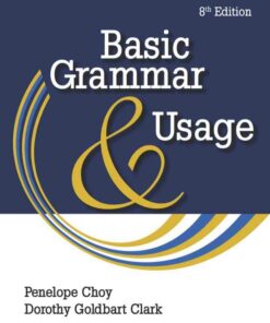 Basic Grammar and Usage 8th Edition