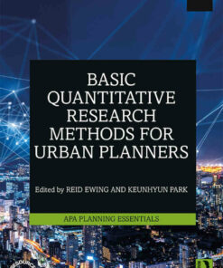Basic Quantitative Research Methods for Urban Planners 1st Edition