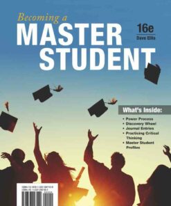 Becoming a Master Student 16th Edition