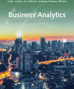 Business Analytics 3rd Edition