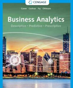 Business Analytics 4th Edition