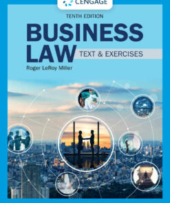 Business Law: Text & Exercises 10th Edition
