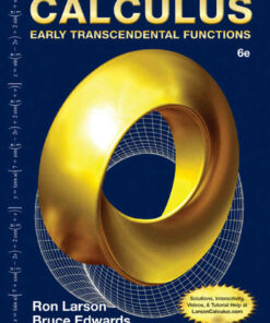 Calculus: Early Transcendental Functions, 6th Edition