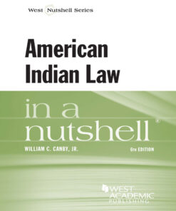 Canby's American Indian Law in a Nutshell