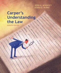 Carper's Understanding the Law 7th Edition