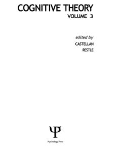 Cognitive Theory: Volume 3