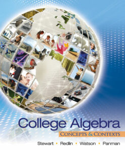 College Algebra: Concepts & Contexts 1st Edition