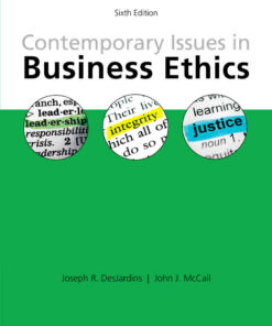 Contemporary Issues in Business Ethics 6th Edition