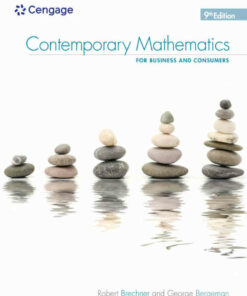 Contemporary Mathematics for Business & Consumers 9th Edition