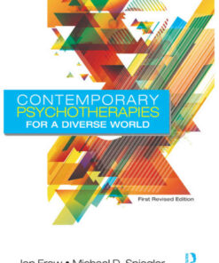 Contemporary Psychotherapies for a Diverse World First Revised Edition