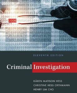 Criminal Investigation 11th Edition