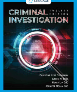 Criminal Investigation 12th Edition
