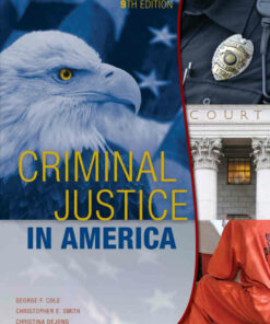 Criminal Justice in America 9th Edition