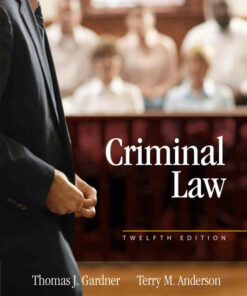 Criminal Law 12th Edition