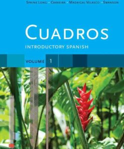 Cuadros Student Text Volume 1 of 4: Introductory Spanish 1st Edition