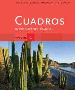 Cuadros Student Text Volume 2 of 4: Introductory Spanish 1st Edition