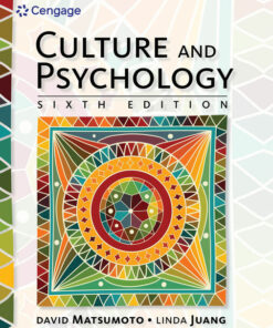 Culture and Psychology 6th Edition