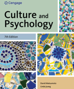 Culture and Psychology 7th Edition