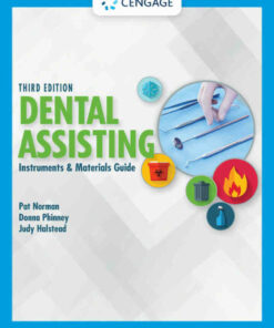 Dental Assisting Instruments and Materials Guide 3rd Edition