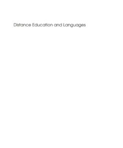Distance Education and Languages: Evolution and Change