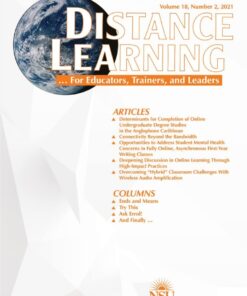 Distance Learning: Volume 18 #2