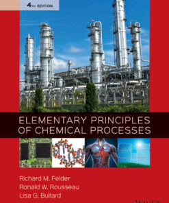 Elementary Principles of Chemical Processes