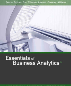 Essentials of Business Analytics 2nd Edition
