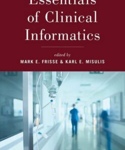 Essentials of Clinical Informatics