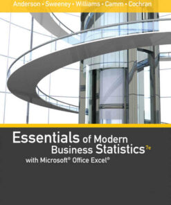 Essentials of Modern Business Statistics with Microsoft Office Excel 7th Edition