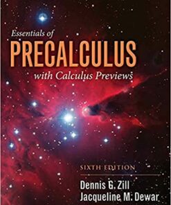 Essentials of Precalculus with Calculus Previews