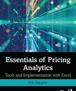 Essentials of Pricing Analytics: Tools and Implementation with Excel