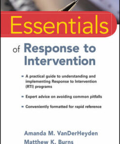 Essentials of Response to Intervention