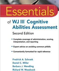 Essentials of WJ III Cognitive Abilities Assessment