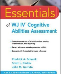 Essentials of WJ IV Cognitive Abilities Assessment