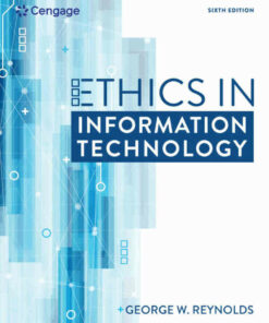 Ethics in Information Technology 6th Edition