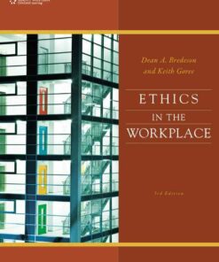 Ethics in the Workplace 3rd Edition