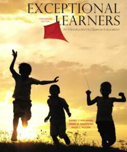 Exceptional Learners: An Introduction to Special Education 13th Edition