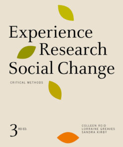 Experience Research Social Change 1st edition