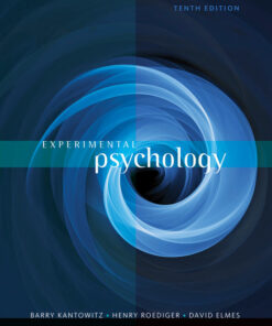Experimental Psychology 10th Edition