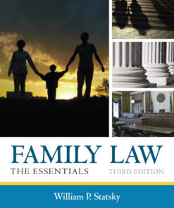 Family Law: The Essentials 3rd Edition