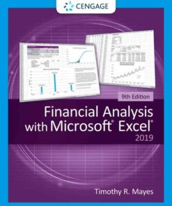 Financial Analysis with Microsoft Excel 9th Edition
