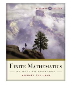 Finite Mathematics: An Applied Approach 