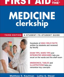 First Aid for the Medicine Clerkship Third Edition
