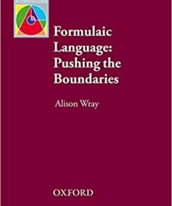 Formulaic Language - Oxford Applied Linguistics